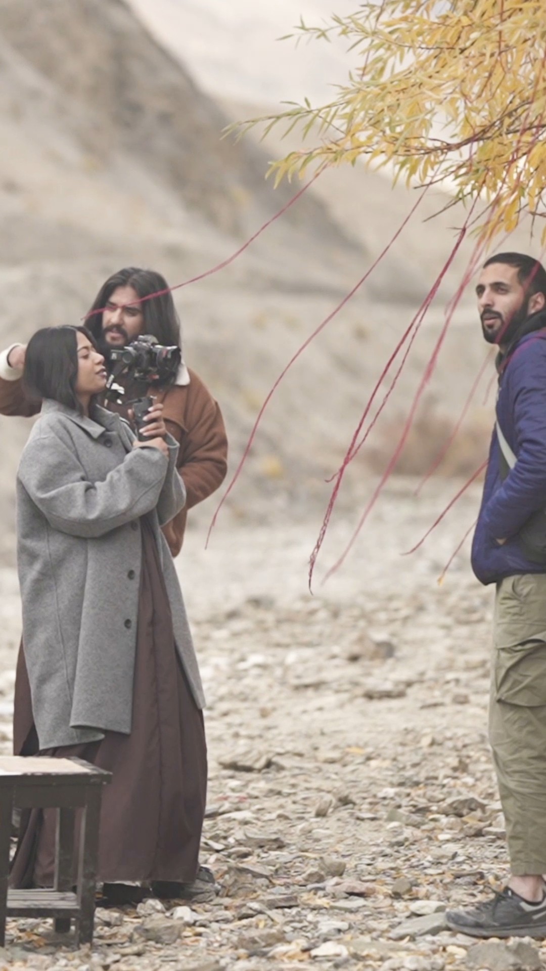 Fun moments on the sets of Rooh. Rooh out now #Riqqat #Artistefirst